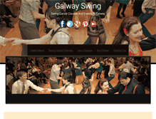 Tablet Screenshot of galwayswing.com